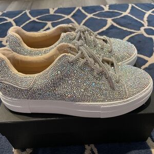 Betsey Johnson Sparkle Sneaker